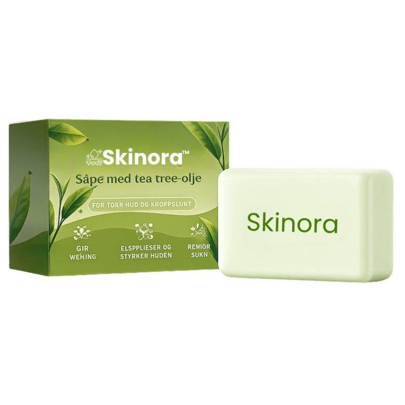 Skinora™ – Antifungal Såpe med Tea Tree Oil